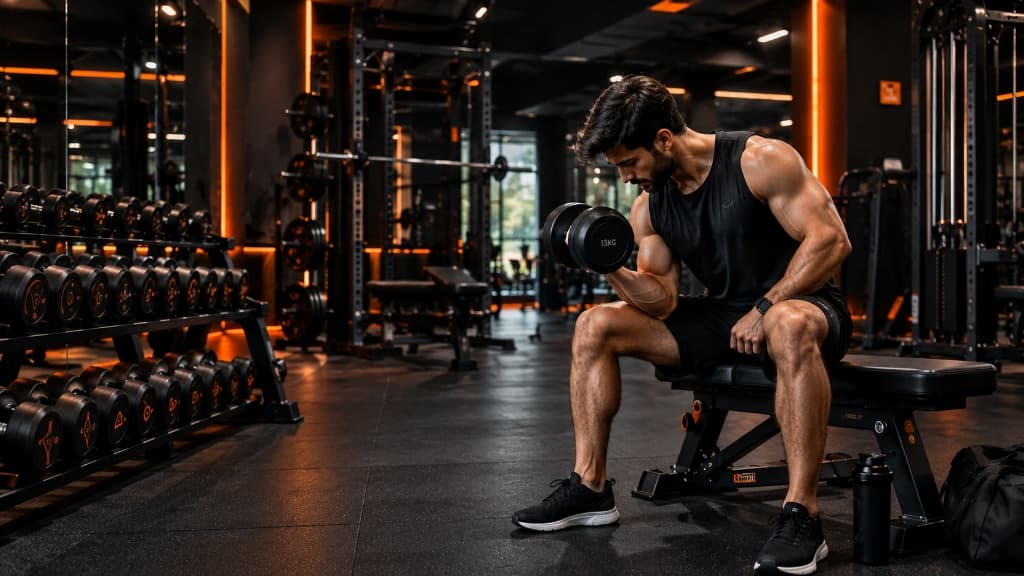 Workout Training at Safdarbad Gym Khan'a